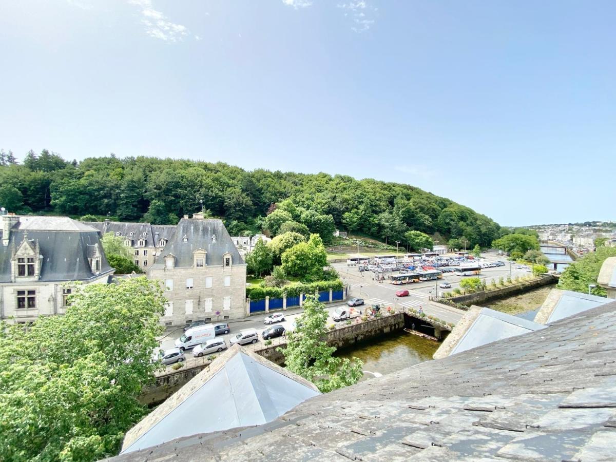 Le Nid Des Quais - Vue Panoramique Au Coeur De La Ville - Wifi - Entree Autonome Κεμπέρ Εξωτερικό φωτογραφία