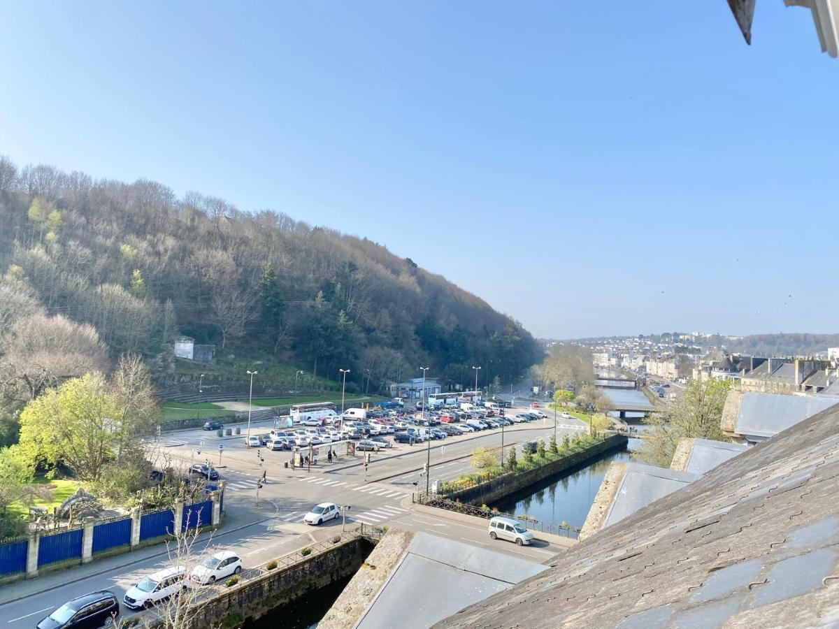 Le Nid Des Quais - Vue Panoramique Au Coeur De La Ville - Wifi - Entree Autonome Κεμπέρ Εξωτερικό φωτογραφία