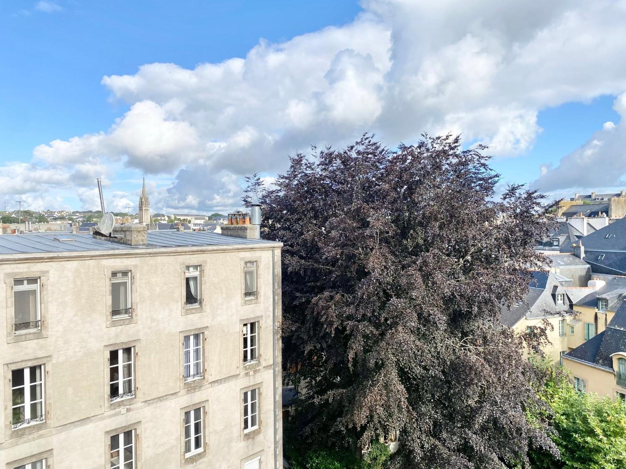 Le Nid Des Quais - Vue Panoramique Au Coeur De La Ville - Wifi - Entree Autonome Κεμπέρ Εξωτερικό φωτογραφία